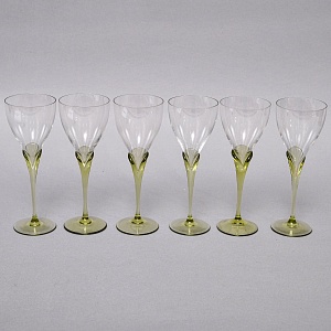 Бокалы для вина «Papyrus», Хрусталь Rosenthal Studio Line, Германия -1960 -1969 годы.