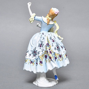 Коллекционная Фарфоровая статуэтка «Танцующая девушка», ROSENTHAL Германия, 1974 - 1982 годы. 