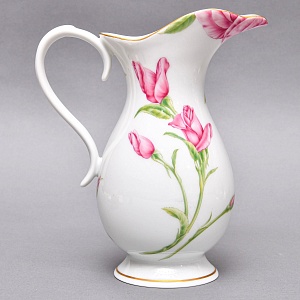 Винтажный Фарфоровый Кувшин «Роза Живанши», Franklin Porcelain США - 1986 год.
