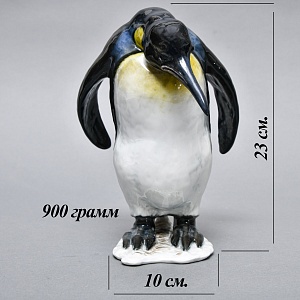 Авторские Парные Фарфоровые статуэтки «Королевские Пингвины», Rosenthal Германия - 1939 год.  