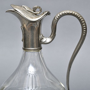 Роскошный Хрустальный Кувшин - Графин - Декантер, Франция середина ХХ века.