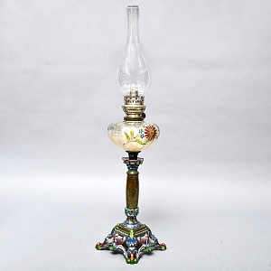 Антикарная Керосиновая Лампа с Механизмом Hersteller Berlin, Германия 1920 -1925 год.