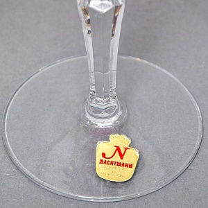 Набор Бокалы для вина 6 -ть штук серия «BRISTOL» Хрусталь, NACHTMANN Германия, 70 -е годы ХХ века.