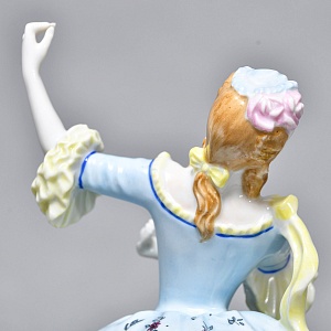 Коллекционная Фарфоровая статуэтка «Танцующая девушка», ROSENTHAL Германия, 1974 - 1982 годы. 