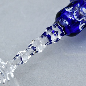 Элегантный Хрустальный Подсвечник на одну свечу, JOSKA BODENMAIS Германия, конец 60-х гг. 