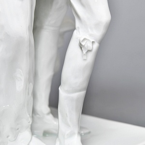 Антикварная Фарфоровая статуэтка «Дама с кавалером. Размолвка», ROSENTHAL Германия - 1926 год. 