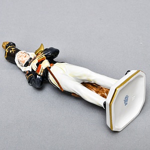 Редкая! Коллекционная Фарфоровая статуэтка «Маркшейдер - Горный Инженер», Unterweissbach Германия. 