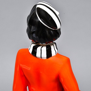 Большая Коллекционная Фарфоровая статуэтка «Сеньора Сант Анжело», GOEBEL Германия. 