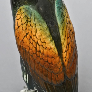 Редкость!  Птица - Большая Фарфоровая статуэтка «Баклан» Карл Энс / Karl Ens, Германия -50 гг.