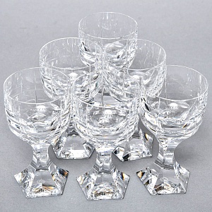 Редкость! Хрустальные Бокалы - Фужеры для Вина серия «Mercury», BACCARAT, Франция, 80 -гг. 