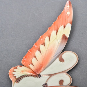 Авторский Фарфоровый Чайный сервиз «Бабочки и стрекозы» на 4 персоны, Franz Collection Тайвань.