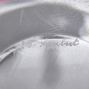 Шкатулка - Конфетница - Орешница Хрусталь VAL SAINT LAMBERT (Вал Сант Ламберт) Бельгия.