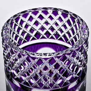 Дизайнерская Ваза Цветного Хрусталя WMF Crystal Cabinet Германия -70 годы ХХ века..