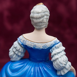 Фарфоровая статуэтка Императрица «ЕКАТЕРИНА ВЕЛИКАЯ», Franklin Porcelain, США - 1983 год.