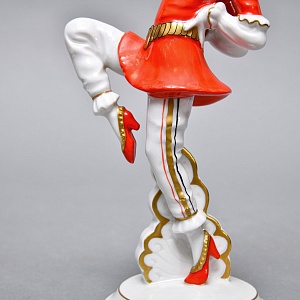 Редкая! Коллекционная Фарфоровая статуэтка «КАРНАВАЛ», GOEBEL Германия - 1986 год.