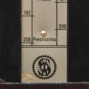 Старинный Механический Метроном в деревянном корпусе, System MAELZEL Германия - 50 гг.