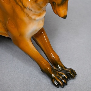 Коллекционная Фарфоровая статуэтка «Лиса на охоте», Rosenthal Германия, 1974 - 1982 годы. 