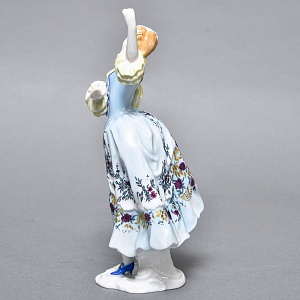 Коллекционная Фарфоровая статуэтка «Танцующая девушка», ROSENTHAL Германия, 1974 - 1982 годы. 