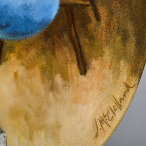 Коллекционная Фарфоровая Тарелка «Джонни - Маленький силач», RECO США -1983 год.