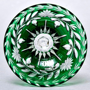 Антикварный Коллекционный Хрустальный Бокал для вина Knittel FAKIRIS, Германия 30 гг.