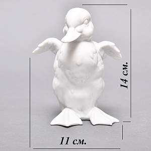 Коллекционная статуэтка «УТЕНОК», Бисквитный фарфор, ROSENTHAL Германия - XXI век. 