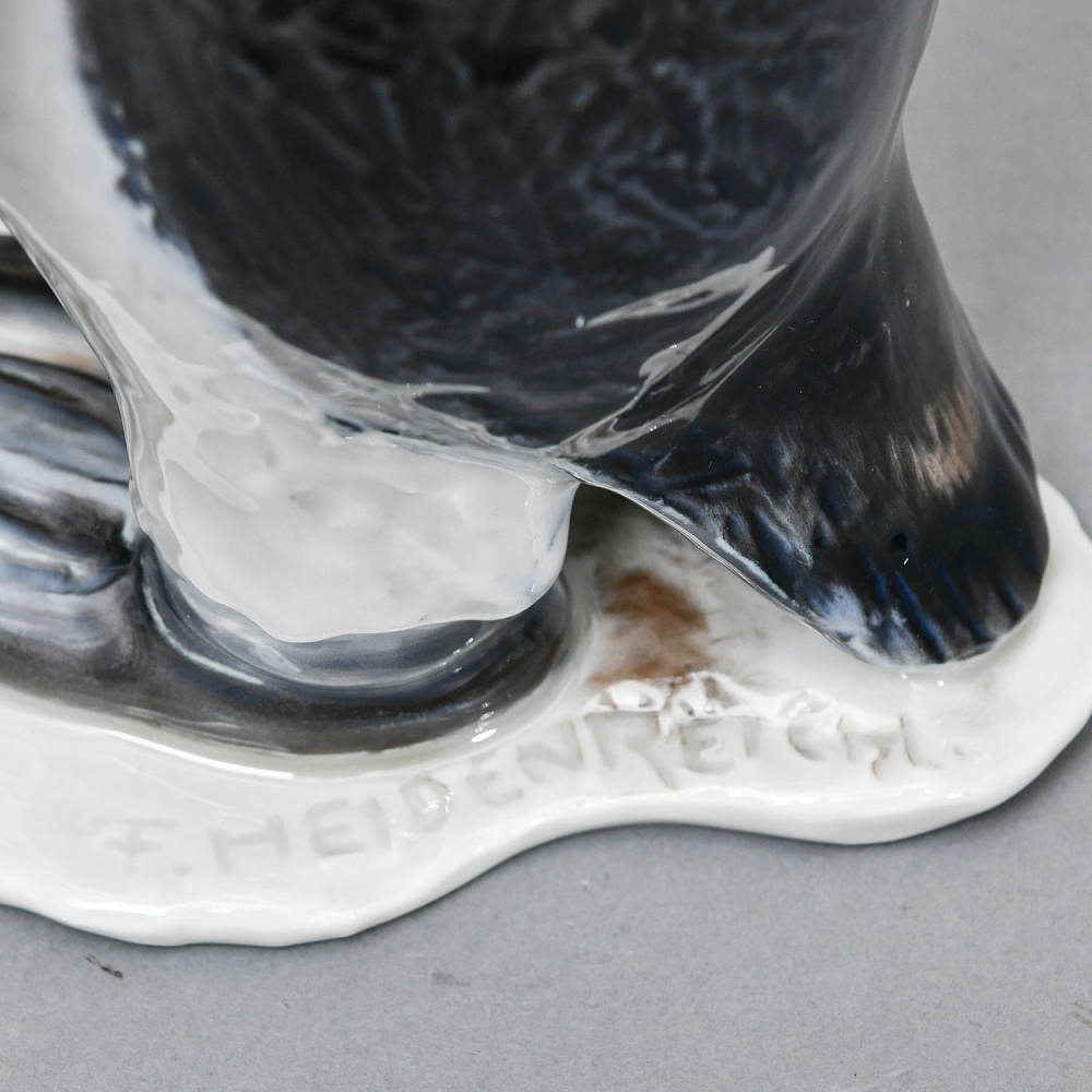 Авторские Парные Фарфоровые статуэтки «Королевские Пингвины», Rosenthal Германия - 1939 год.  