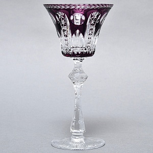 Антикварный Хрустальный Бокал для вина, Knittel FAKIRIS, Германия, конец 30-х гг.