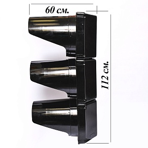 Редкость! Огромный Площадной «Уличный Светофор» родом из СССР - образца 1974 года.