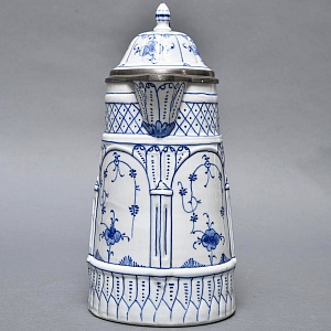 Антикварный Фарфоровый кувшин для пива, Bremer & Liebmann Германия, конец XIX - начало ХХ веков.