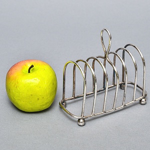 Сервировочная Металлическая Подставка для Тостов, SHEFFIELD Англия - середина ХХ века.