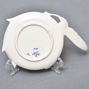 Авторский Фарфоровый Чайный сервиз «Бабочки и стрекозы» на 4 персоны, Franz Collection Тайвань.