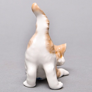 Коллекционная Фарфоровая статуэтка «Кошка - Игривый котенок», Lladro Испания. 