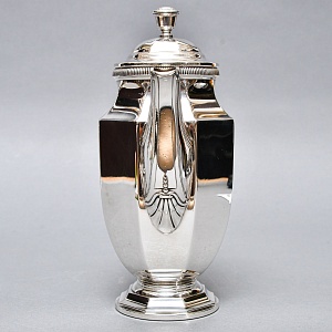 Винтажный Металлический Кофейник - Чайник на 1 л. Silverplated, Christofle Франция. 