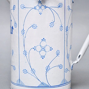 Антикварный Эмалированный Бидон - Канистра для Бензина на 2 литра. Германия 1914 год.