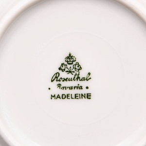 Антикварная Кофейная пара в стиле Шинуазри - «Madeleine», ROSENTHAL Германия, 1919 - 1935 годы.