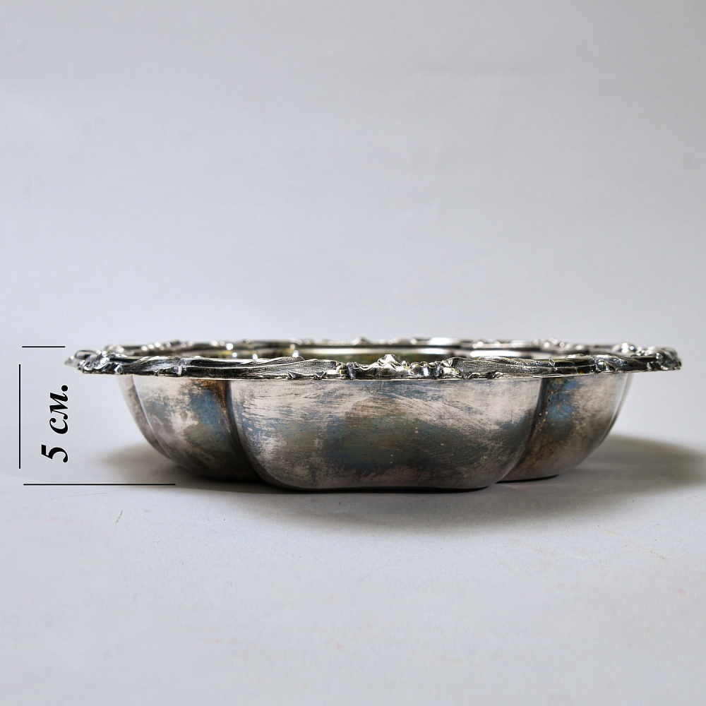 Сухарница - Конфетница - Фруктовница - Блюдо, Метал Silverplated, SHEFFIELD Англия.