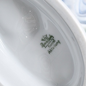 Антикварная Фарфоровая статуэтка «Невеста ветра», Арт Деко, Rosenthal Германия, 1912 - 1914 годы. 