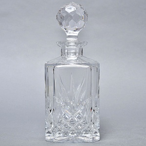 Коллекционный Хрустальный Графин - Штоф «GOLF», Англия, 70 -е годы ХХ века.