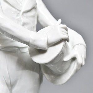 Антикварная Фарфоровая статуэтка «Дама с кавалером. Размолвка», ROSENTHAL Германия - 1926 год. 