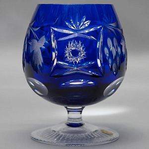 Полный Набор, все 8-мь Цветов, Бокалы для Коньяка, серия «Виноград» Хрусталь, NACHTMANN Германия.