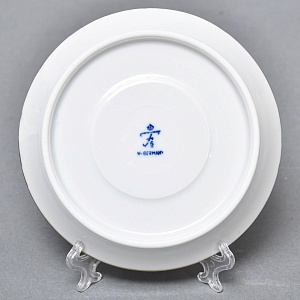  Фарфоровый Кофейный сервиз тет-а-тет «Греческие колонны» 8 предметов, Furstenberg Германия.