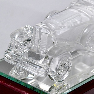 Коллекционная Хрустальная Модель «Автомобиль - Duesenberg Model J Dual Cowl Phaeton 1930» Spiegelau Crystal Германия. 