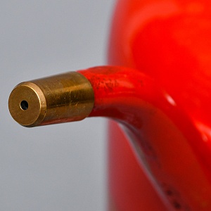 Антикварная Канистра для бензина - Эмалированный Бидон на 2 литра, Германия начало ХХ века.