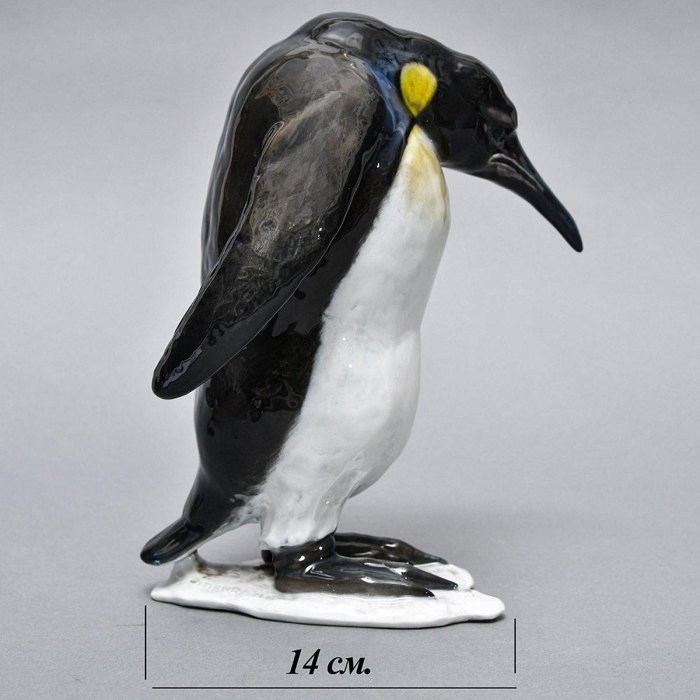 Авторские Парные Фарфоровые статуэтки «Королевские Пингвины», Rosenthal Германия - 1939 год.  