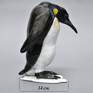 Авторские Парные Фарфоровые статуэтки «Королевские Пингвины», Rosenthal Германия - 1939 год.  