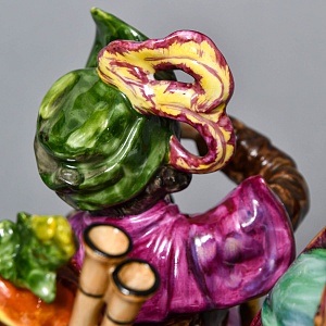 Коллекционная Фарфоровая статуэтка «Средневековые музыканты», Германия середина XX века.