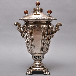 Старинный Угольный Самовар на 5 литров, СССР - 50 -е годы ХХ века. 