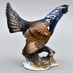 Коллекционная Фарфоровая статуэтка «ПТИЦА - ТЕТЕРЕВ», Rosenthal Германия, 1974 - 1982 годы.