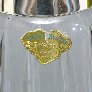 Винтажный Хрустальный Кувшин - Декантер - Графин, NACHTMANN Германия, 60 -е годы ХХ века. 