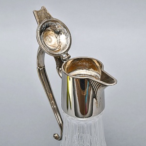 Винтажный Хрустальный ГРАФИН КУВШИН ДЕКАНТЕР АНГЛИЯ вторая половина ХХ века. 